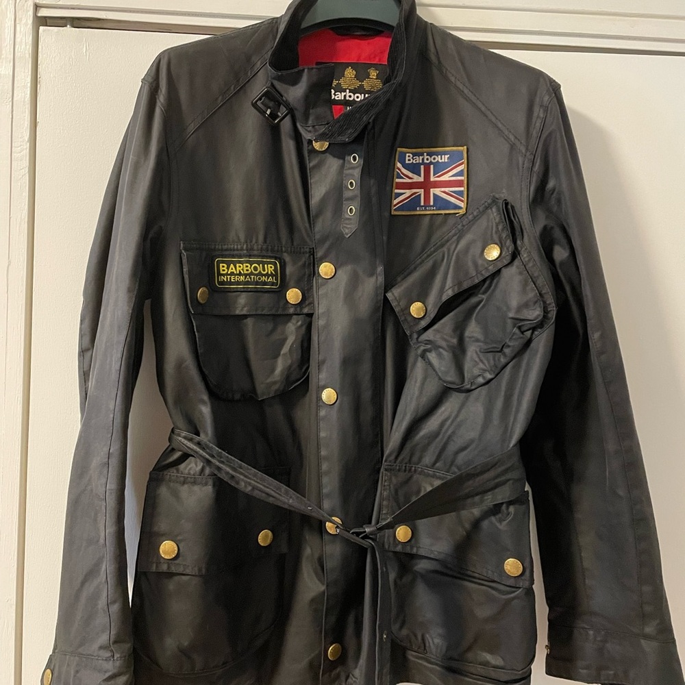 Barbour International Waxed Cotton Jacket